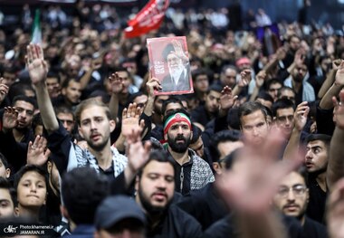 مراسم عزاداری اربعینِ هیأت های دانشجویی در جوار محل شهادت رهبر انقلاب