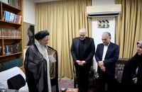 دیدار افشین علا با آیت الله نورمفیدی