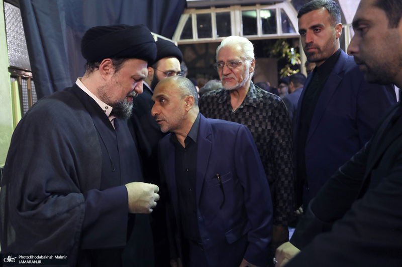 مراسم بزرگداشت همسر آیت الله موسوی بجنوردی (ره) در حسینیه شماره یک جماران-3