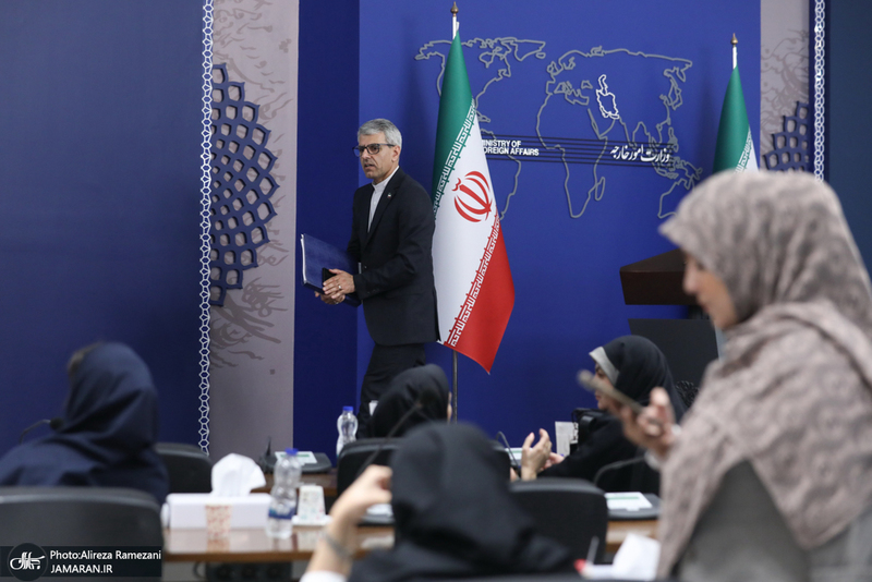 نشست خبری سخنگوی وزارت امور خارجه