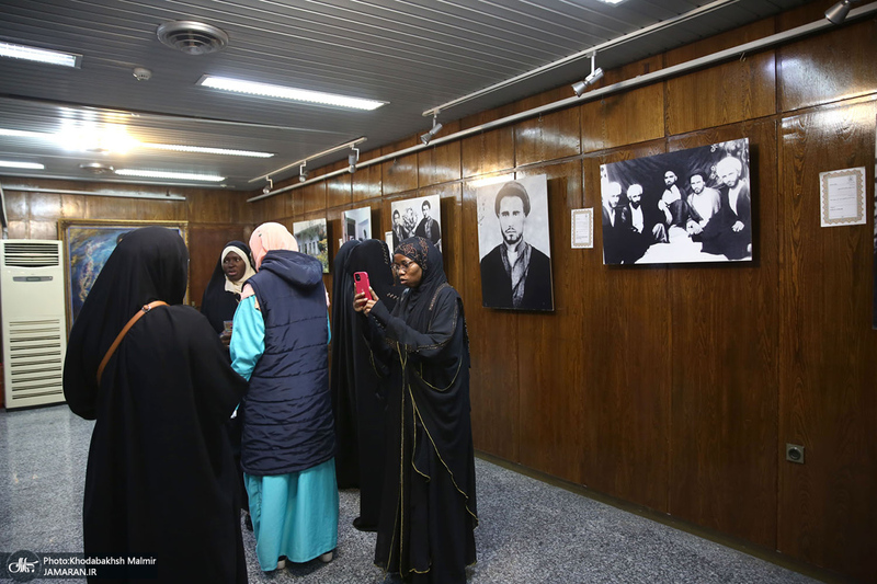 بازدید جمعی از بانوان مبلغ آفریقایی‎‎ از جماران