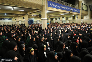 دیدار هزاران نفر از دانشجویان و دانش‌آموزان با رهبر معظم انقلاب