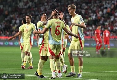 مقدماتی جام جهانی ۲۰۲۶| جشنواره گل اسپانیا و بلژیک در شب برد آلمان و هلند