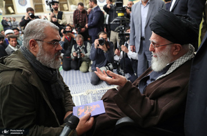 دیدار جمعی از شاعران و اهالی فرهنگ و ادب با رهبر معظم انقلاب