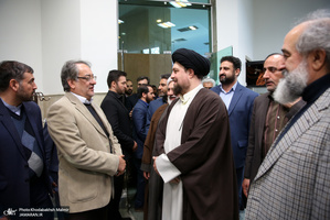 افتتاح کانون فرهنگی تربیتی دانش آموزی امام خمینی(س) و مرکز قرآن عترت آستان مقدس امام خمینی(س) -  سید حسن خمینی