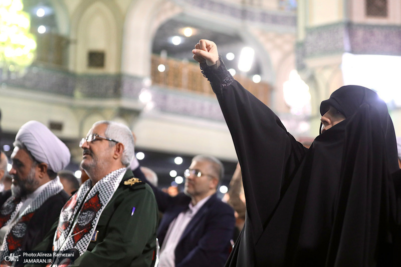 اولين سالگرد شهادت سپهبد حسين سلامى
