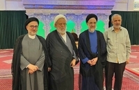 تصاویری از دیدار سید محمدخاتمی با شیح حسین انصاریان (4)