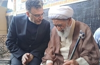 مراسم بزرگداشت مرحوم آیت‌الله العظمی محفوظی در حرم مطهر رضوی (21)