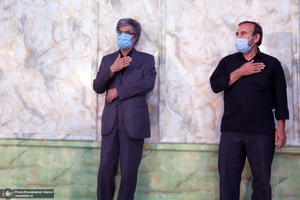 مراسم عزاداری شب عاشورای حسینی (ع) در حرم امام خمینی (س)