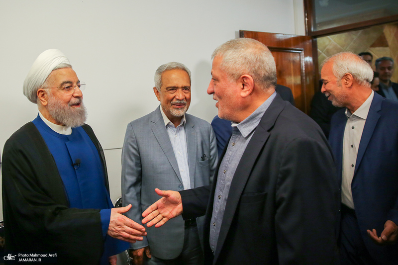 دیدار نوروزی سیاسیون با حسن روحانی