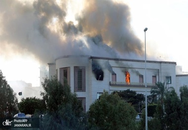 حمله داعش به ساختمان وزارت خارجه لیبی+ تصاویر