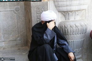 مراسم تشییع حجت الاسلام و المسلمین سید محمد جواد حسینی کاشانی(ره)