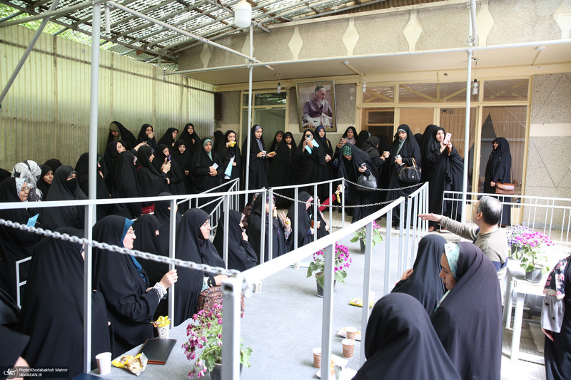 اردوی بانوان فعال فرهنگی استان زنجان (مکتب امام ) در حسینیه جماران