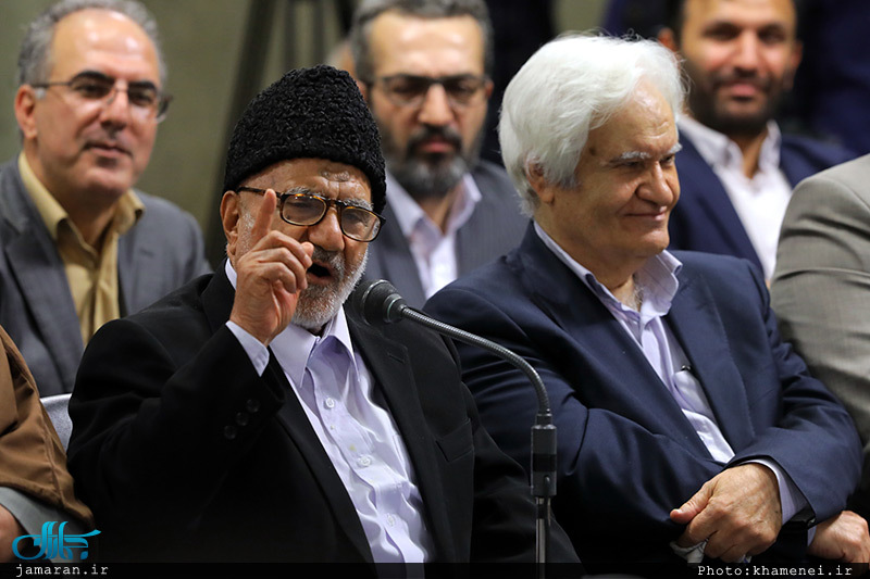 دیدار جمعی از شاعران و اهالی فرهنگ و ادب با رهبر معظم انقلاب