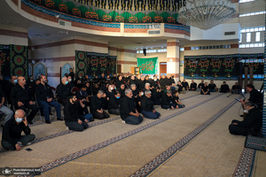 عزاداری شب عاشورای حسینی(ع) هیات گردان تخریب و گردانهای لشکر 27 محمد رسول الله(ص)