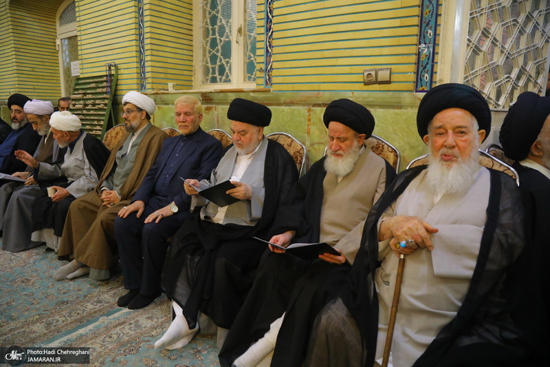 مراسم بزرگداشت مرحوم آیت الله محمدرضا مامقامی