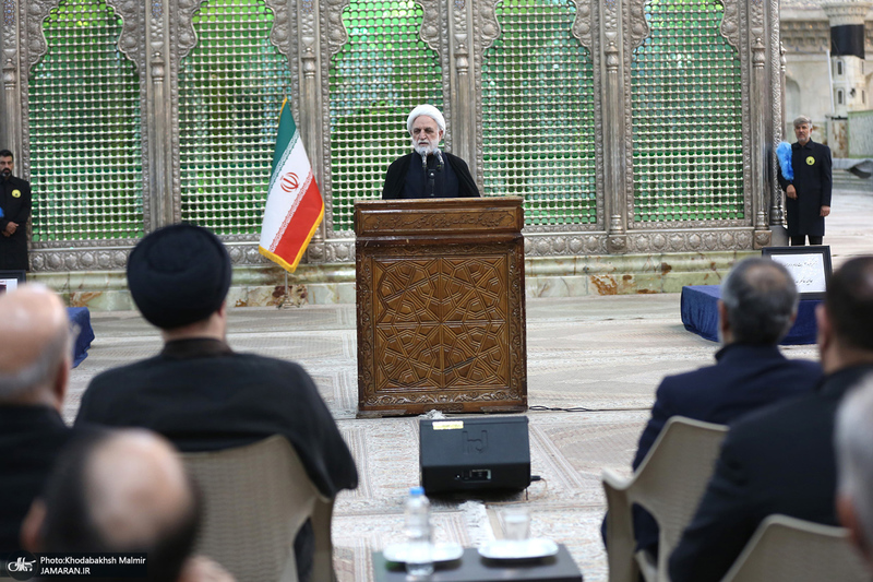 مراسم تجدید میثاق مسئولان عالی قضایی با آرمان های حضرت امام خمینی