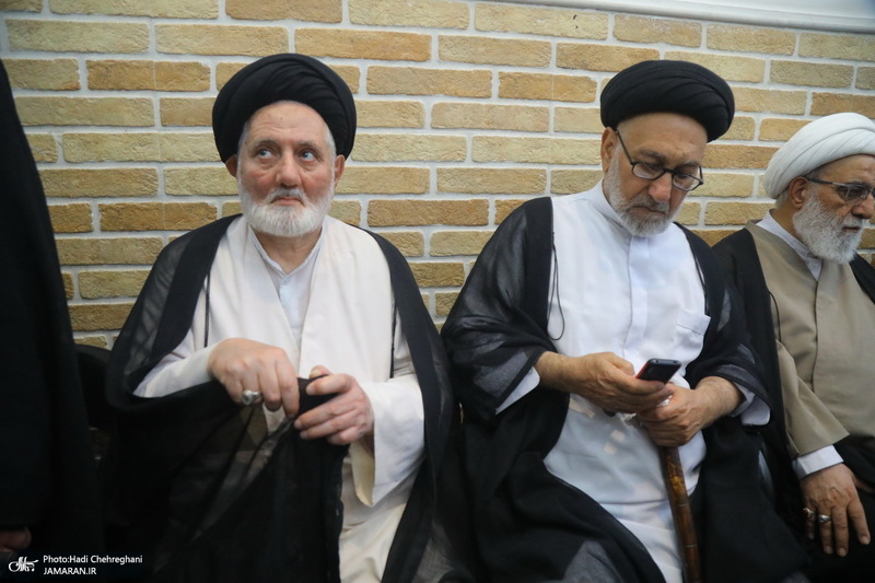 مراسم وداع با آیت الله العظمی شبیری زنجانی (ره)