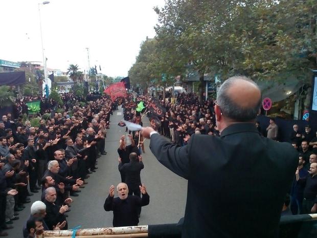 گردهمایی سوگواران اباعبدالله الحسین در املش