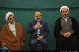 مراسم ختم آیت الله حائری شیرازی(ره) در مدرسه عالی شهید مطهری 