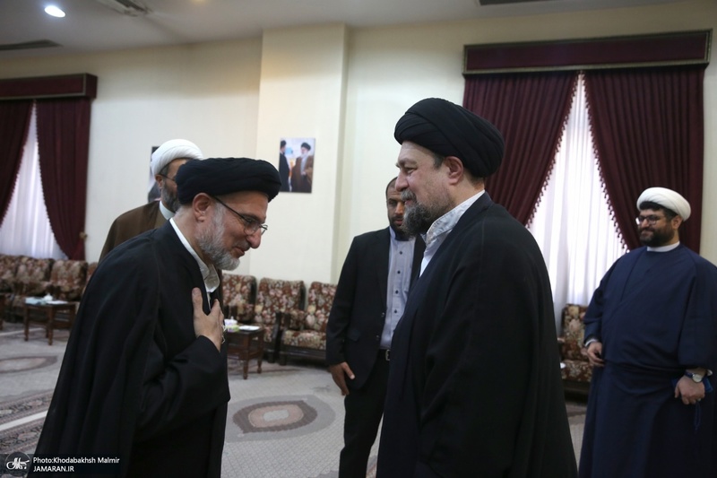 دیدار مدیران و اصحاب وقف با آیت الله سید حسن خمینی