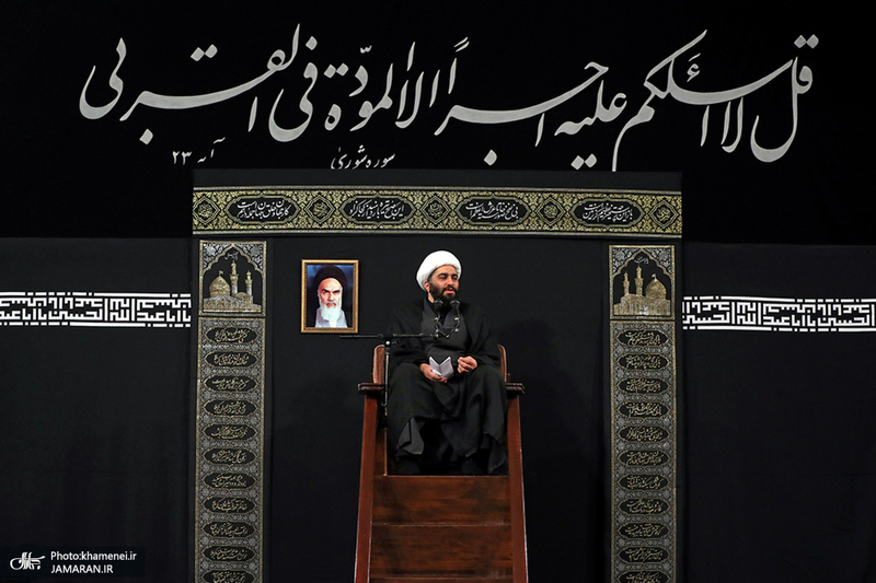 مراسم عزاداری رحلت رسول اکرم(ص) و شهادت امام حسن مجتبی(ع) با حضور رهبر معظم انقلاب