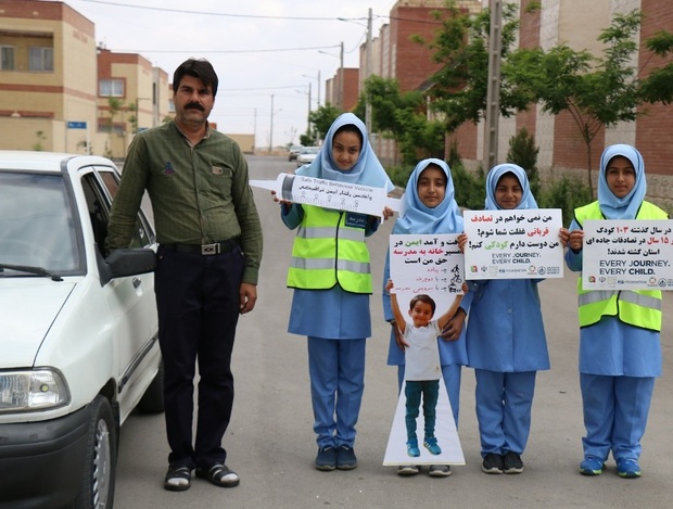 تبلیغ رفتار ایمن ترافیکی در خراسان رضوی آغاز شد