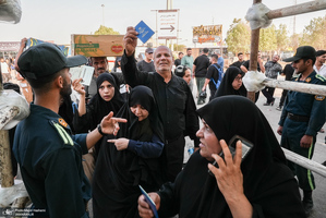 هم قدم با زائران کربلا؛ مرز شلمچه
