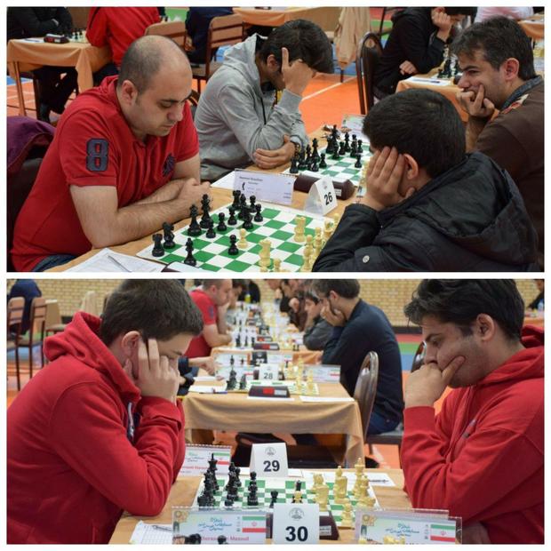 شطرنجباز تهرانی صدر جدول جشنواره شطرنج مردان ایران را تصاحب کرد