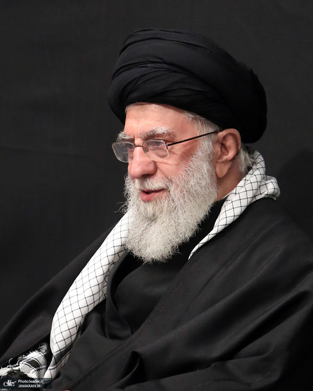 مراسم عزاداری شب شهادت حضرت فاطمه‌زهرا (س) در حسینیه امام خمینی