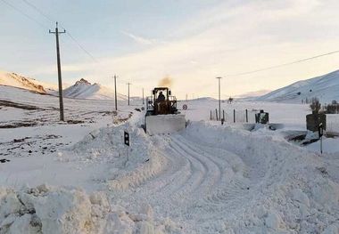 راه دسترسی ۴۵ روستای مهاباد بازگشایی شد