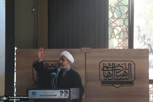 مراسم اولین سالگرد شهادت سید هاشم صفی الدین در دیر قانون لبنان