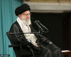 دیدار اعضای ستاد برگزاری کنگره ملی شهدای استان اردبیل با رهبر معظم انقلاب