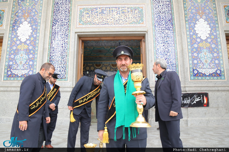عزاداری خادمین کریمه اهل بیت در روز شهادت امام موسی کاظم(ع)