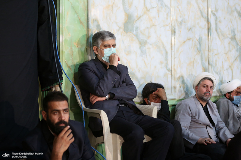 مراسم عزاداری شام غریبان حسینی (ع) در حرم امام خمینی