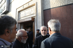 مراسم ختم سید مهدی صادقی