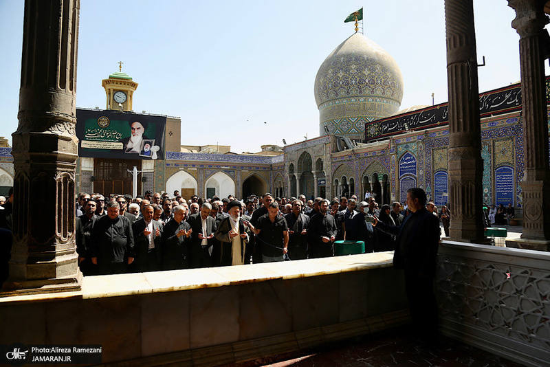 مراسم تشییع برادر آیت الله هاشمی رفسنجانی