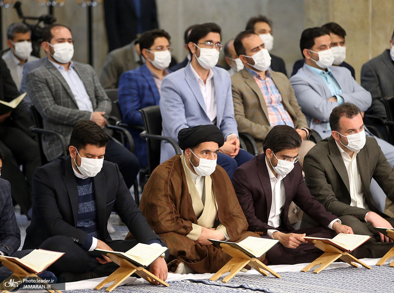 مراسم انس با قرآن در اولین روز ماه مبارک رمضان با حضور رهبر معظم انقلاب