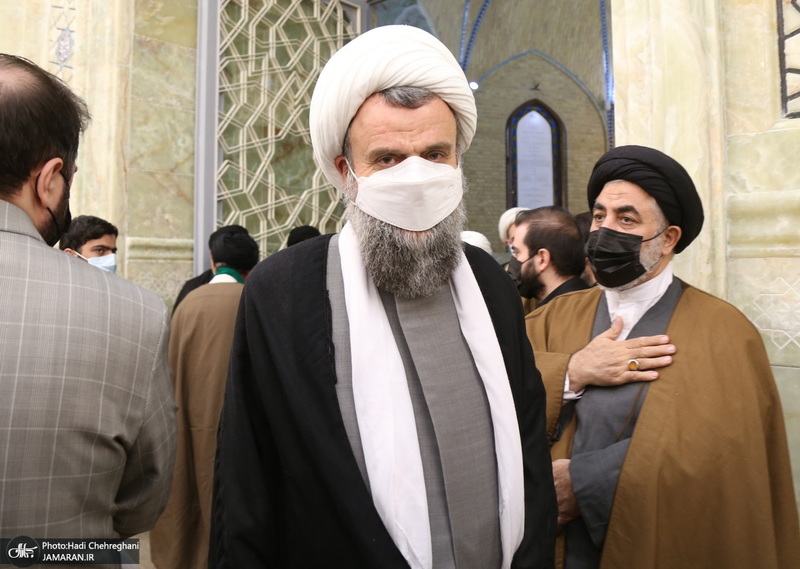 مراسم بزرگداشت آیت الله ری شهری (ره) در مسجد اعظم قم‎