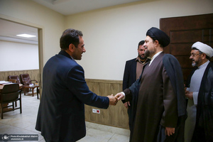 بازدید سید حسن خمینی از موسسه تنظیم و نشر آثار امام خمینی (س)