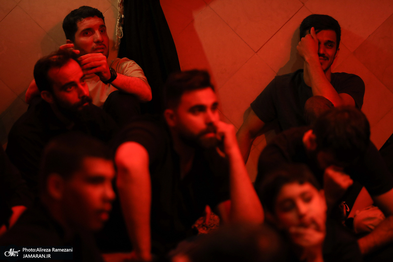 مراسم شب اربعین حسینی در حسینیه شهید امیر حسین اعتماد سعید