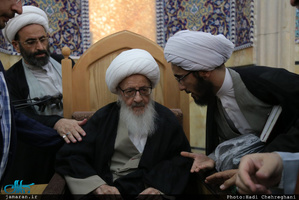 نخستین جلسه درس حضرت آیت الله العظمی وحید خراسانی در سال جدید تحصیلی