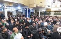 مراسم عزاداری شهادت حضرت فاطمه زهرا (س) در دفتر آیت الله العظمی صانعی (7)