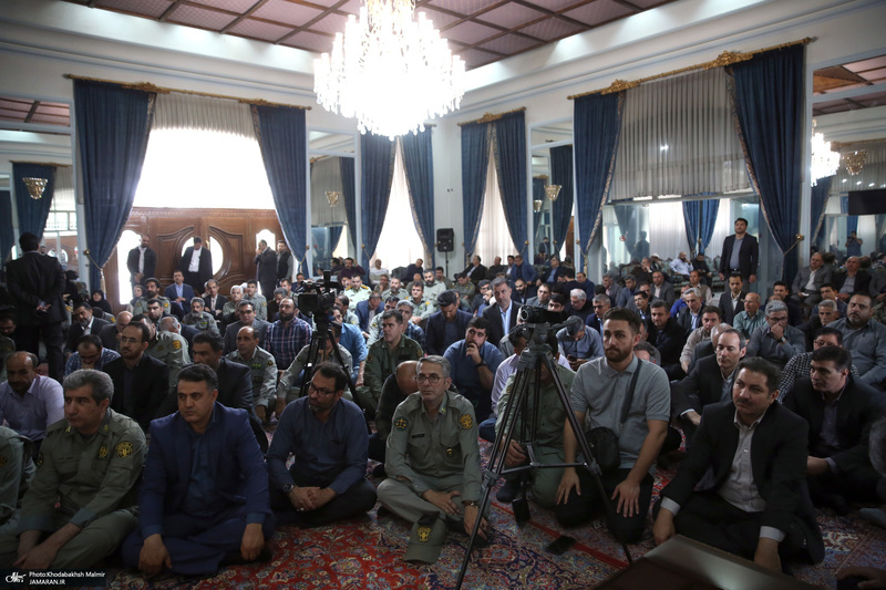 دیدار رئیس، معاونان و کارکنان سازمان حفاظت محیط زیستبا سید حسن خمینی