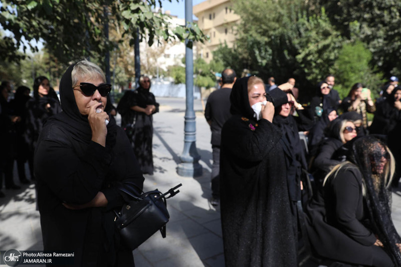 مراسم تشییع امید جهان