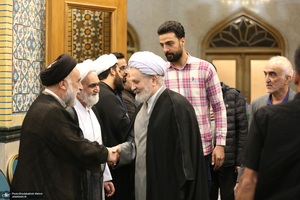 مراسم چهلمین روز درگذشت حجت الاسلام و المسلمین محمدعلی جماعتی در مسجد جامع جماران