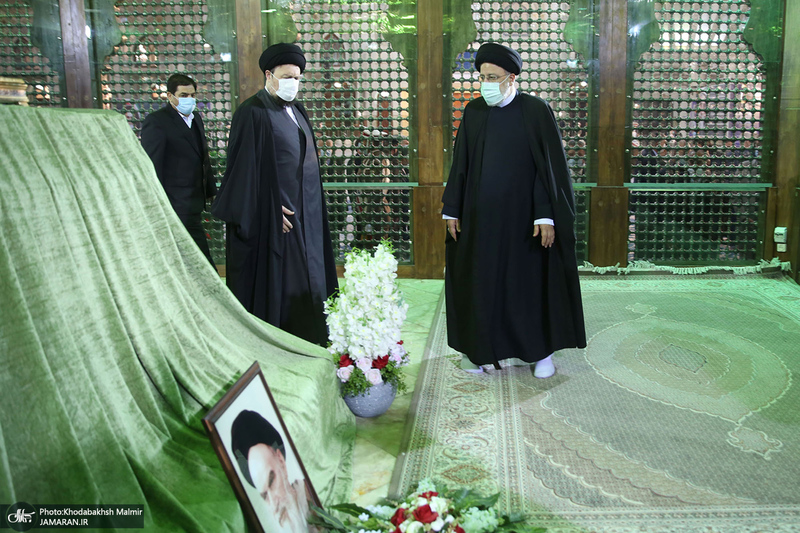 تجدید میثاق رئیس جمهور و اعضای دولت با آرمان های حضرت امام (س)