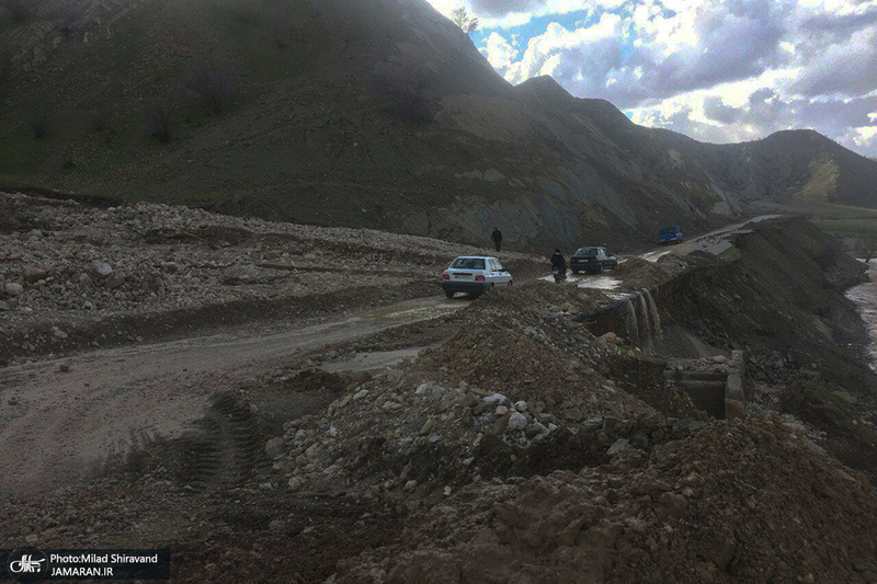 خسارات سیل به شهر کوهدشت و روستاهای بخش شاهیوند شهرستان چگینی