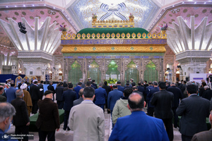 تجدید میثاق مسئولان بنیاد شهید و امور ایثارگران با آرمان های حضرت امام(س)