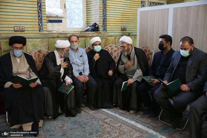 مراسم ختم مرحوم حاج محمد کمساری در قم -1